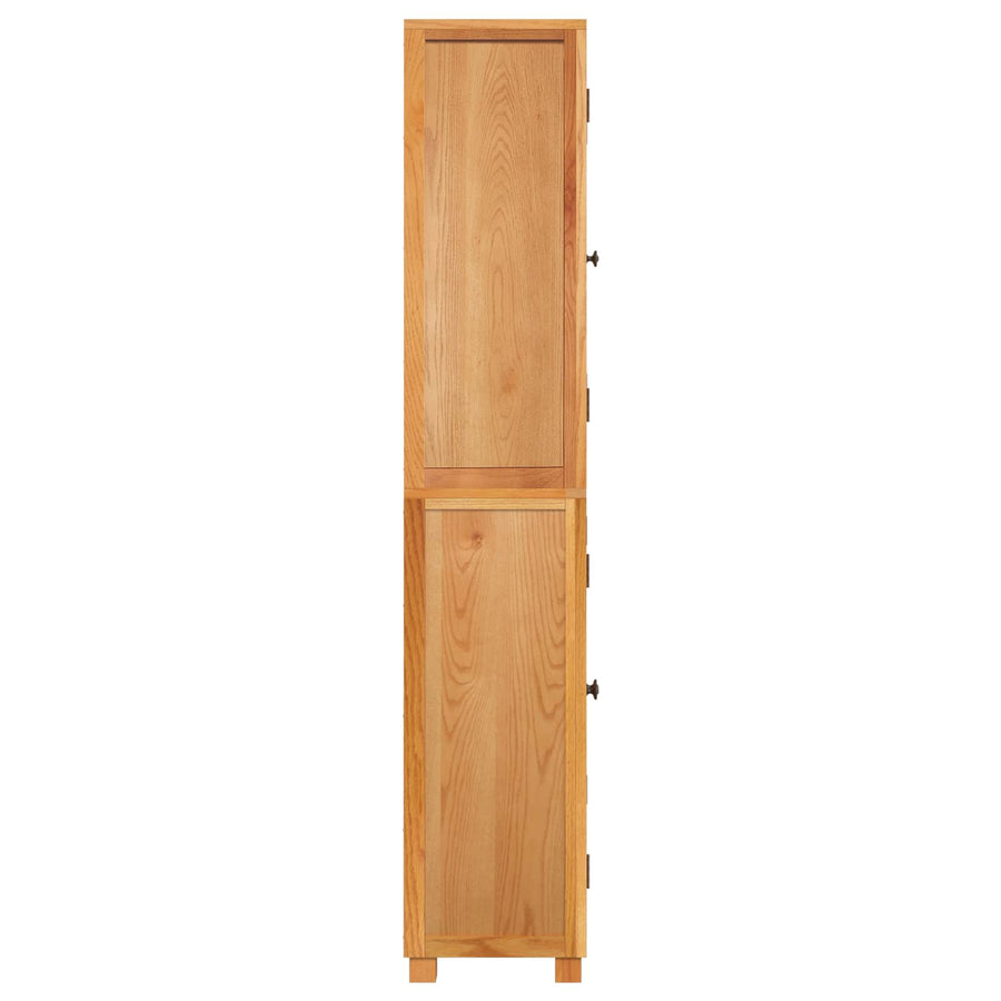 Opslagmeubel Set met opslag met de deur Bruin Bewerkt hout