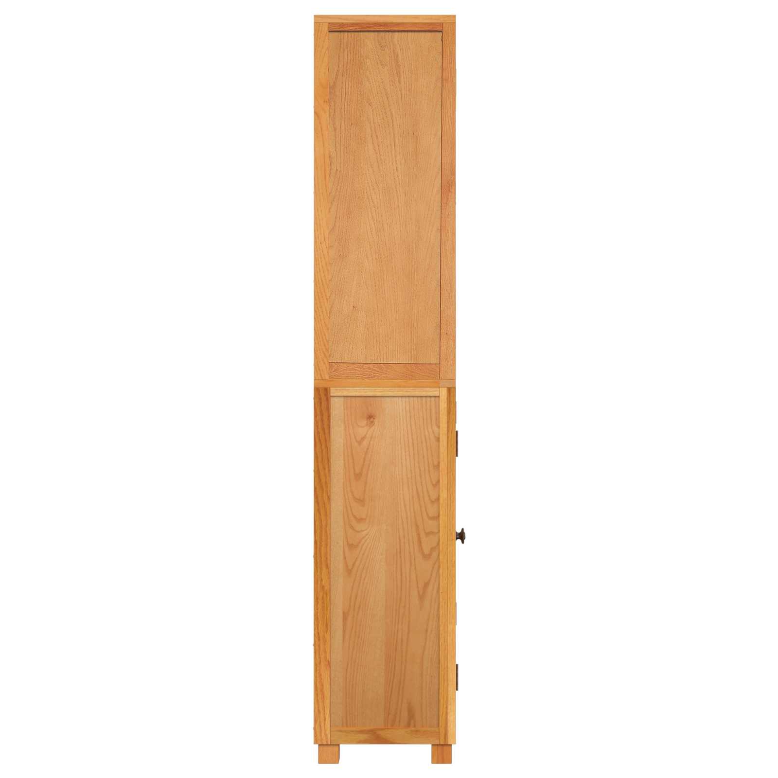Opslagmeubel Set met opslag met de deur Bruin Bewerkt hout
