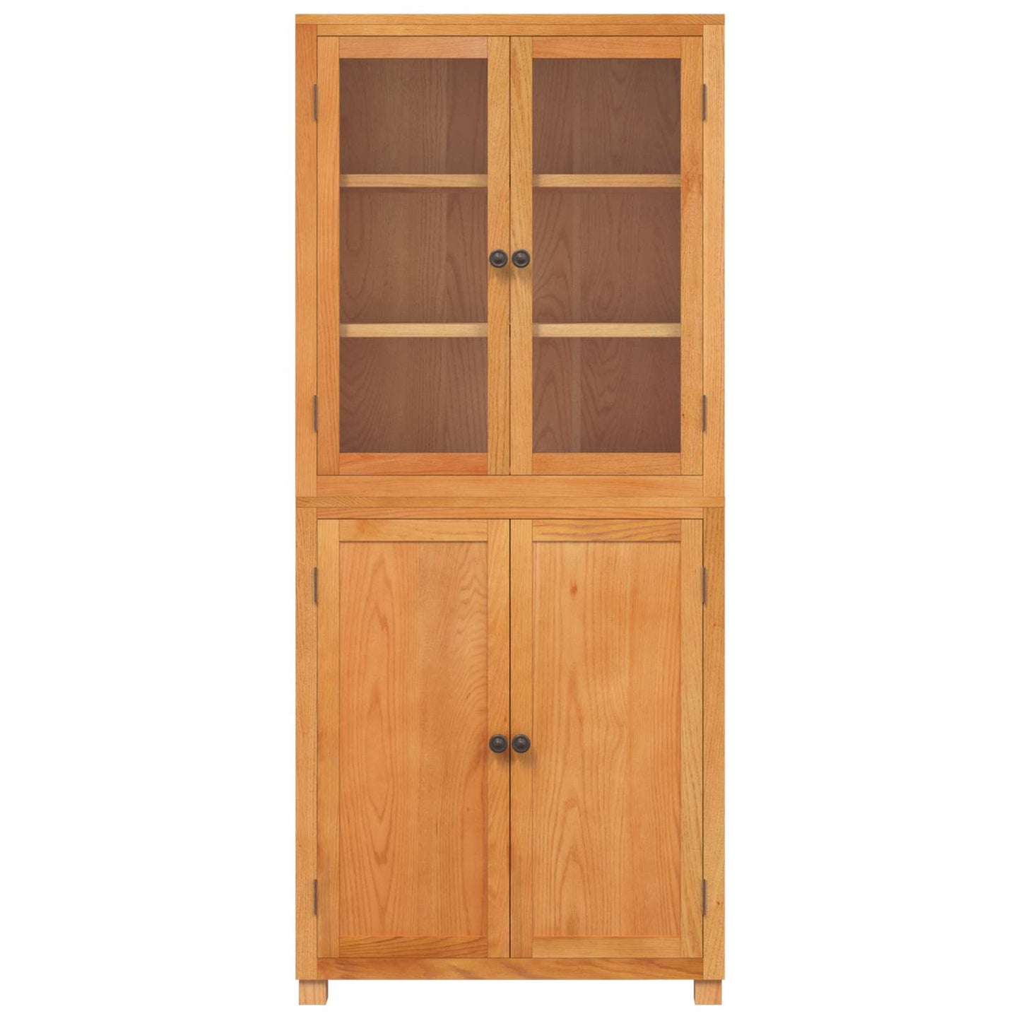 Opslagmeubel Set met opslag met de deur Bruin Bewerkt hout