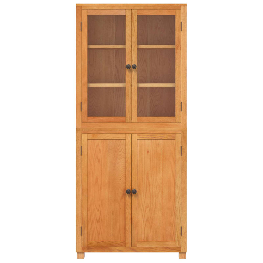 Opslagmeubel Set met opslag met de deur Bruin Bewerkt hout