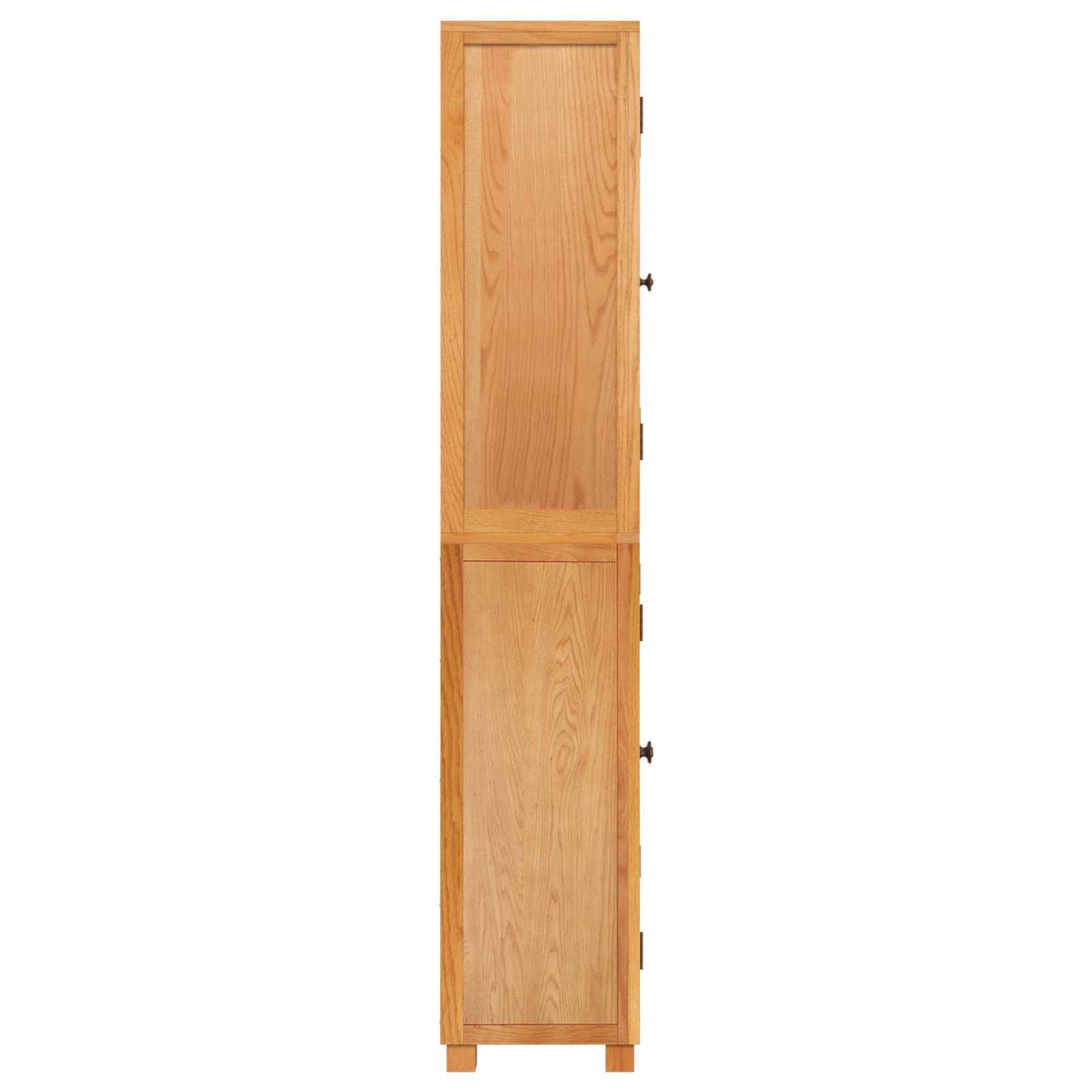 Opslagmeubel Set met opslag met de deur Bruin Bewerkt hout