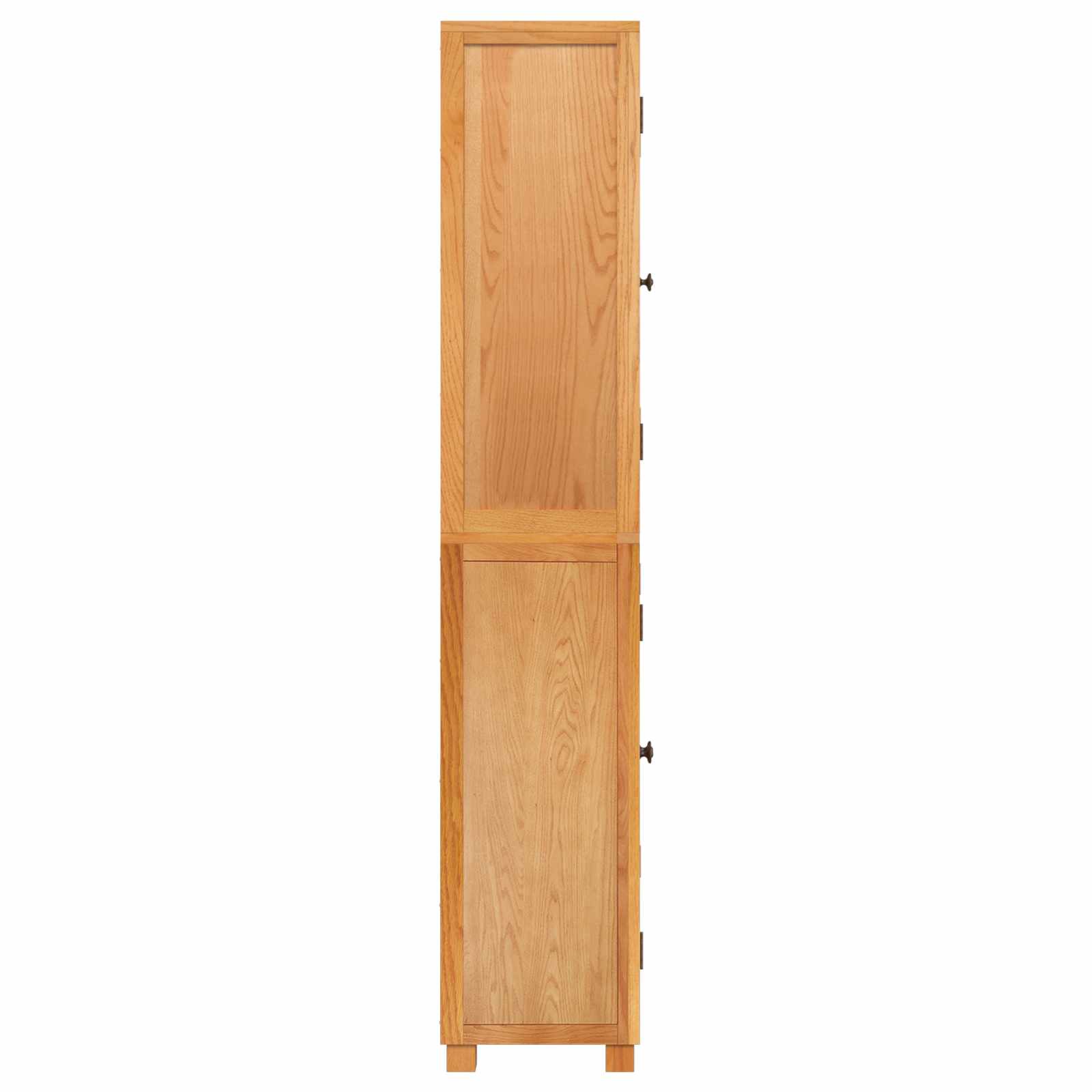 Opslagmeubel Set met opslag met de deur Bruin Bewerkt hout