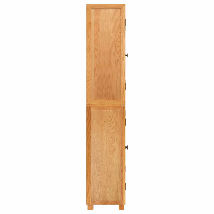 Opslagmeubel Set met opslag met de deur Bruin Bewerkt hout