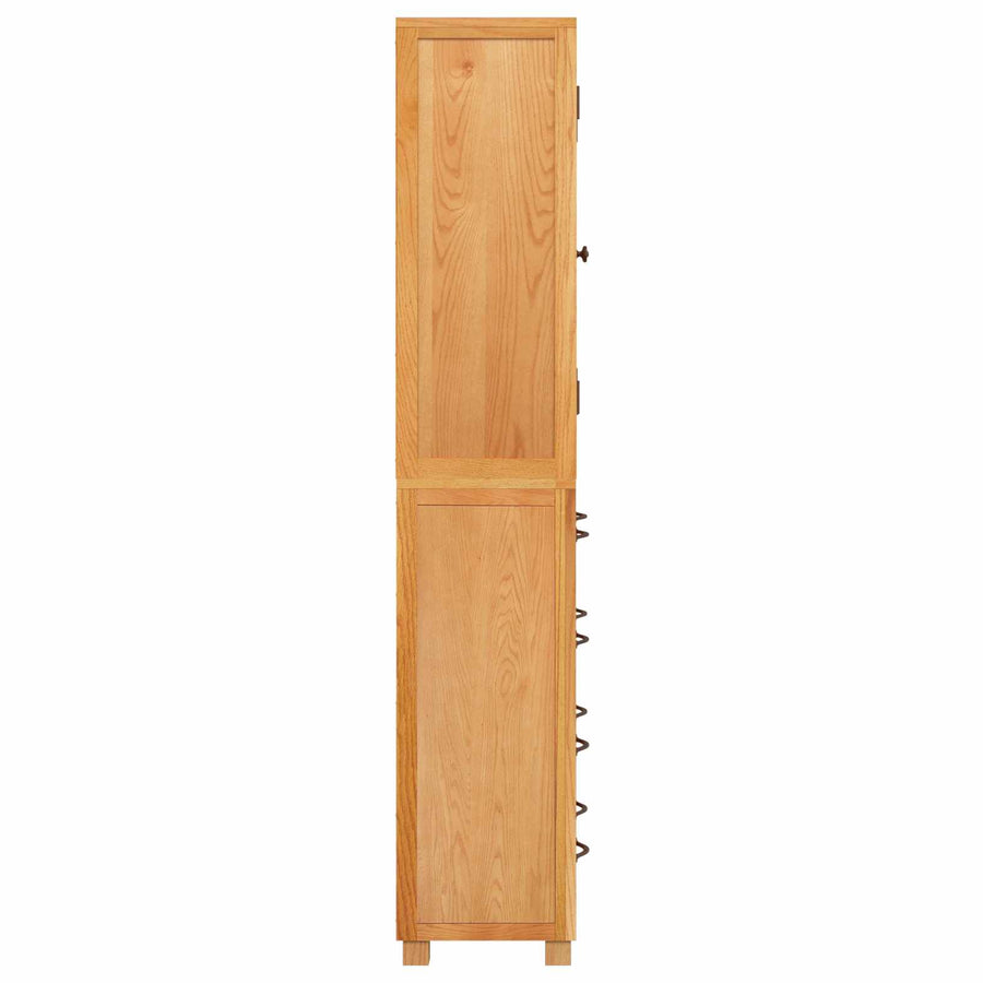 Opslagmeubel Set met lade met opslag Bruin Bewerkt hout