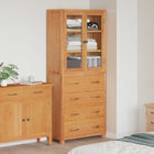 Storage Unit Set with Drawer with Storage Brown Engineered wood