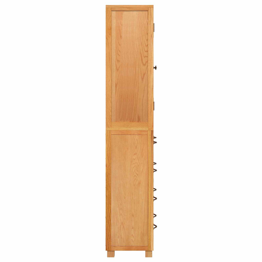 Opslagmeubel Set met lade met opslag Bruin Bewerkt hout