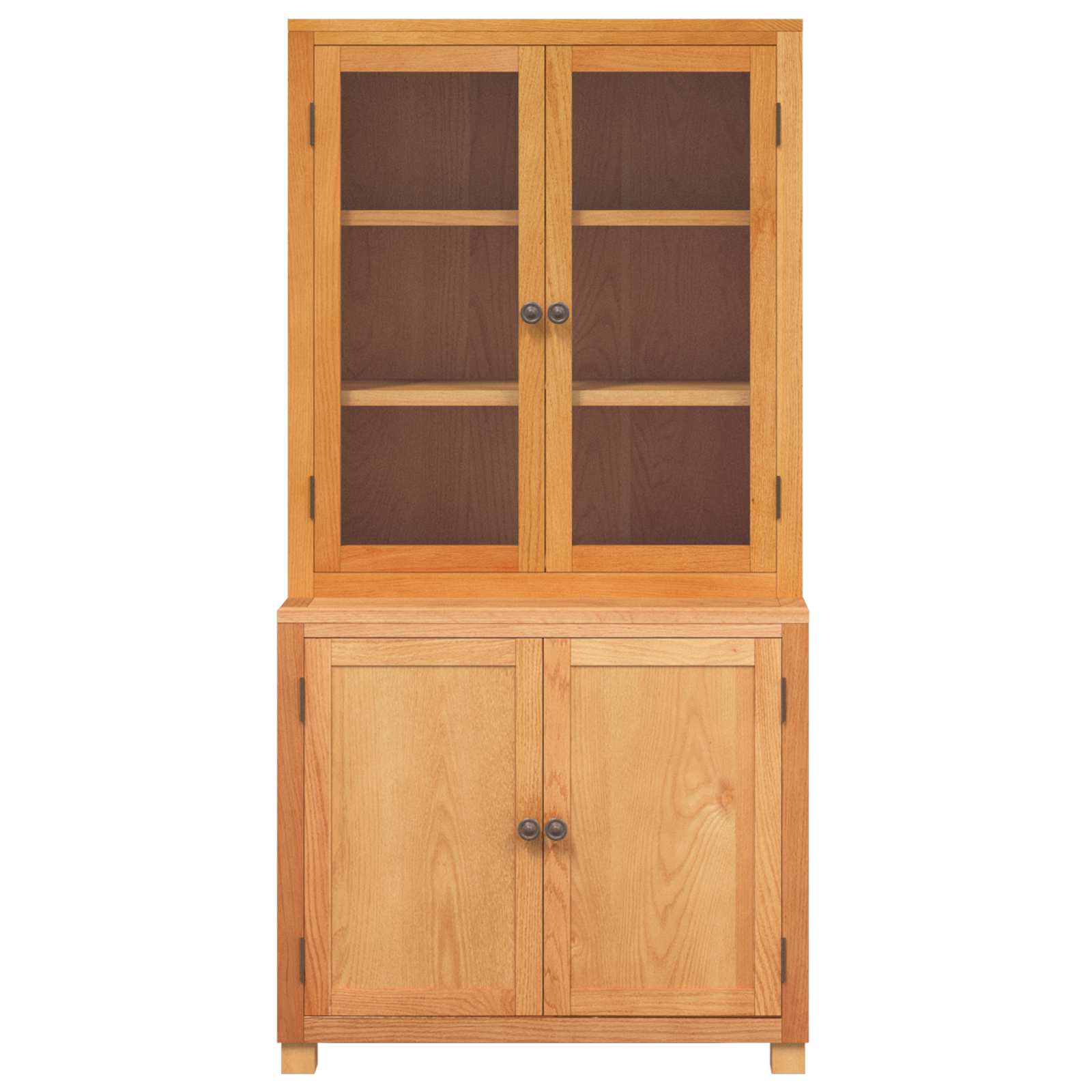 Opslagmeubel Set met opslag met de deur Bruin Bewerkt hout