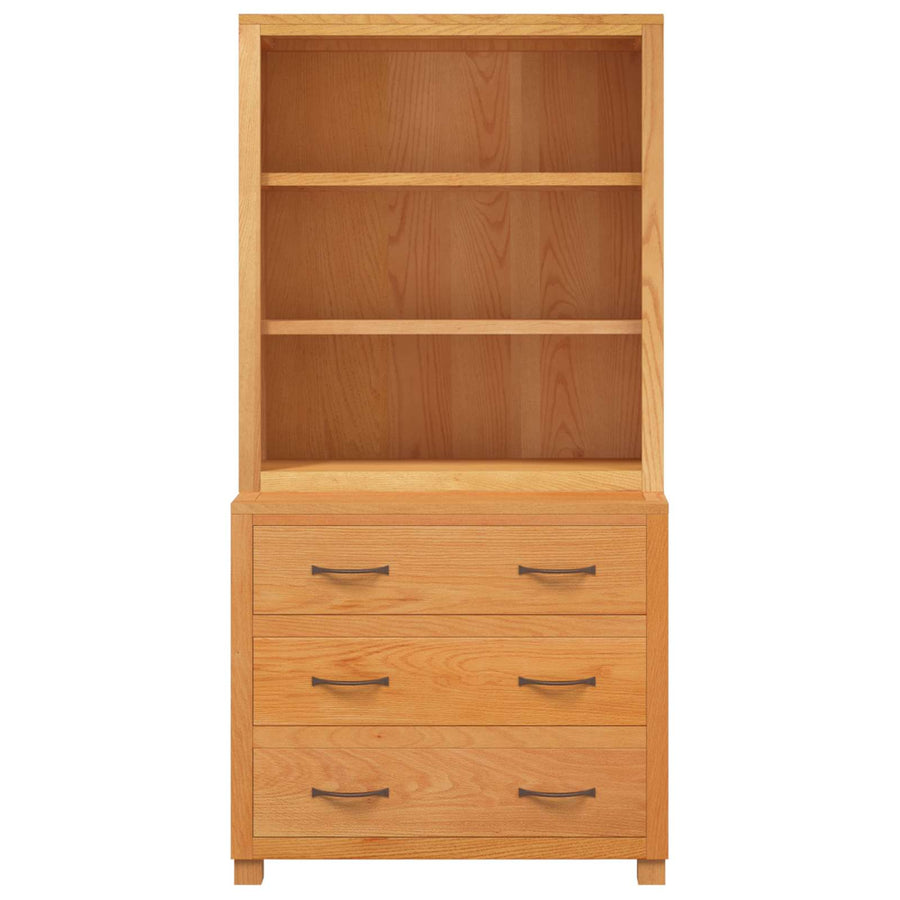 Opslagmeubel Set met lade met opslag Bruin Bewerkt hout