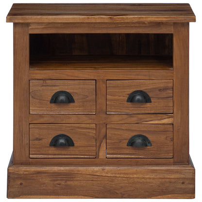 Opbergkast met lade Bruin 60 x 30 x 60 cm Massief Teakhout