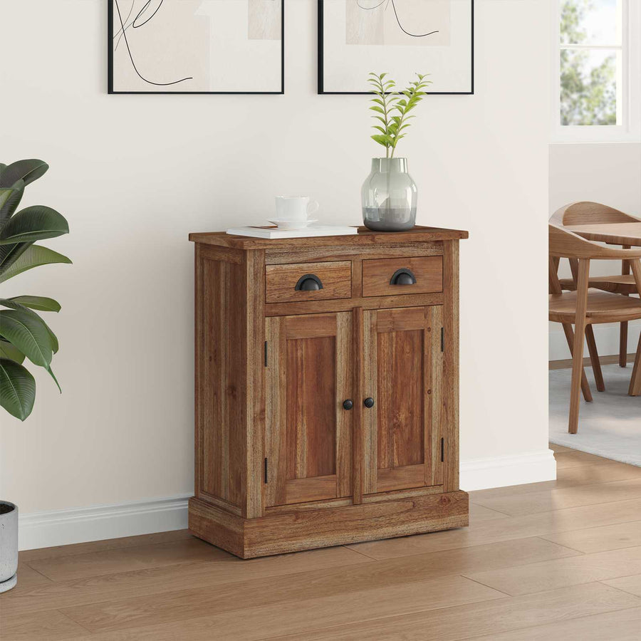 Opbergkast met lade Bruin 65 x 30 x 75 cm Massief Teakhout