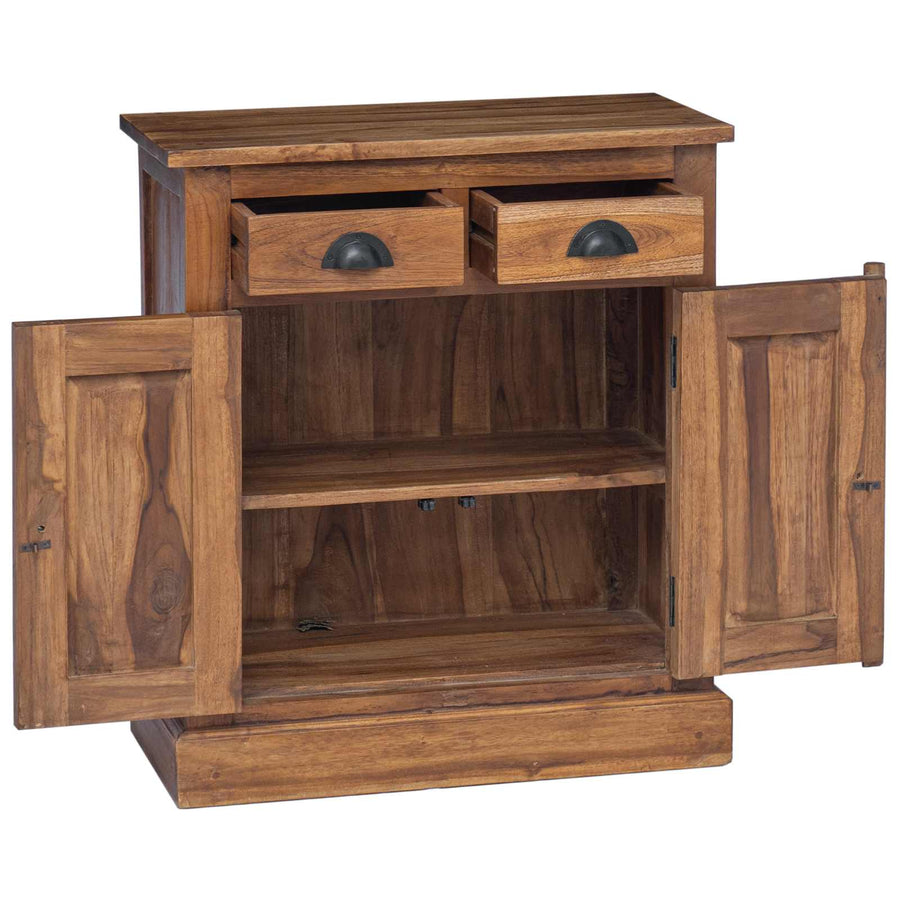 Opbergkast met lade Bruin 65 x 30 x 75 cm Massief Teakhout