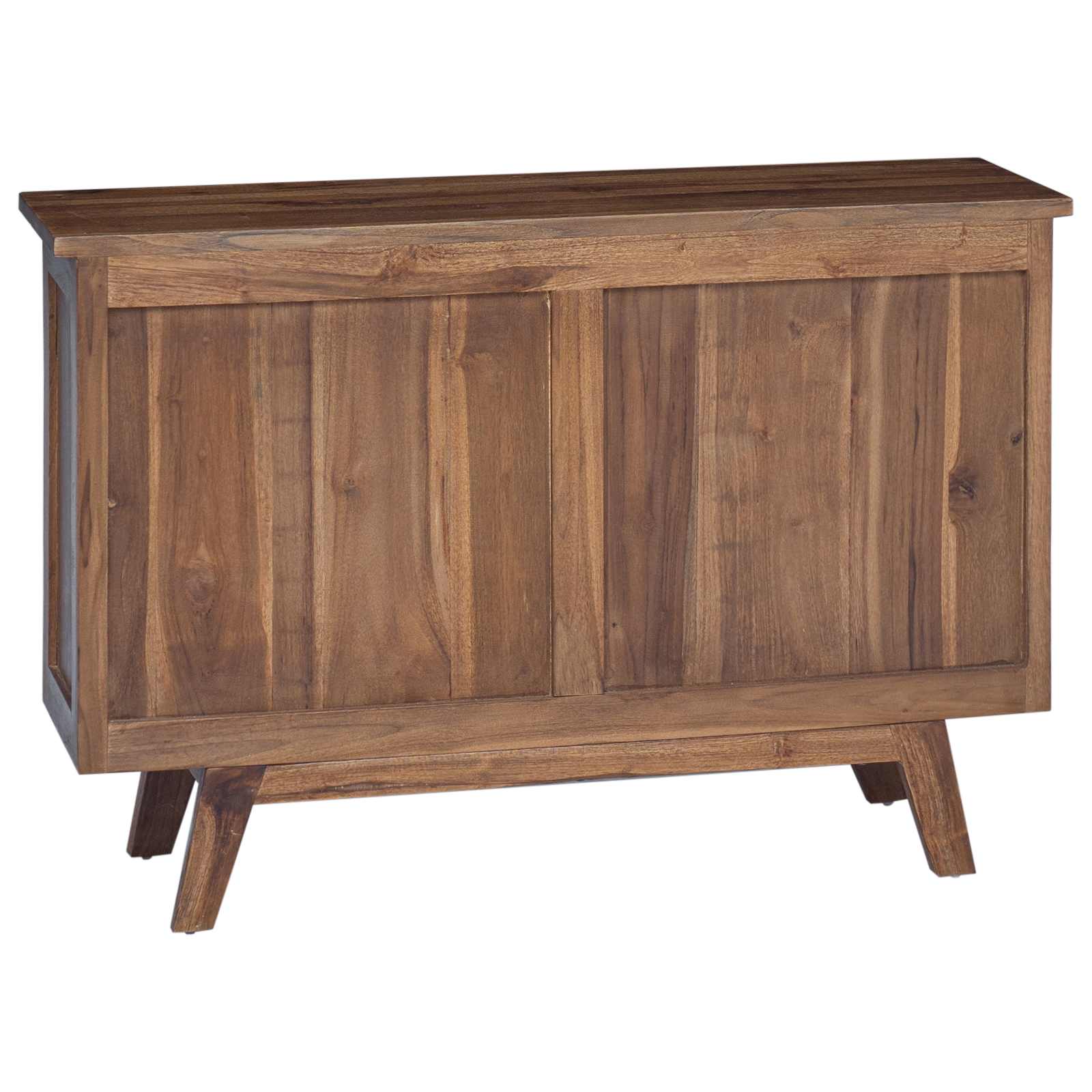 Dressoir met lade Bruin 100 x 30 x 68 cm Massief Teakhout