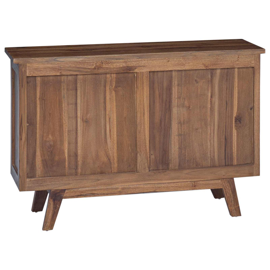 Dressoir met lade Bruin 100 x 30 x 68 cm Massief Teakhout