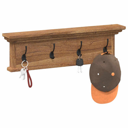 Wand gemonteerde kapstok Wandgemonteerd Naturel 70 x 10 x 20 cm
