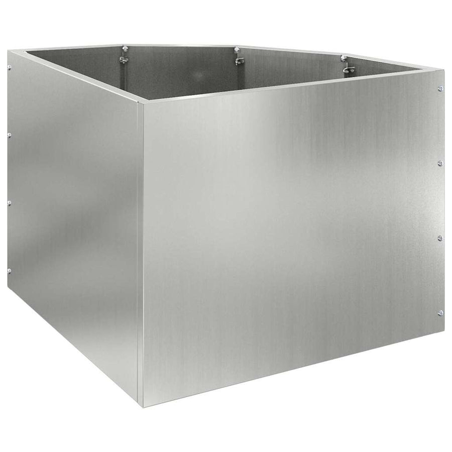 Hoek Plantbak Zilver 45 x 45 x 35 cm Gegalvaniseerd staal
