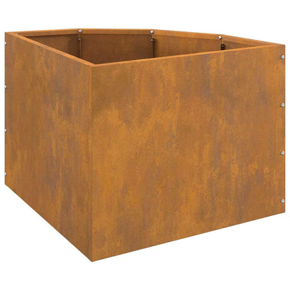 Hoek Plantbak Roestig 45 x 45 x 35 cm Cortenstaal