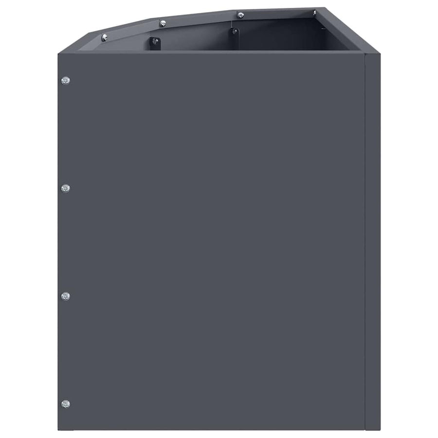 Hoek Plantbak Antraciet 30 x 30 x 35 cm Staal