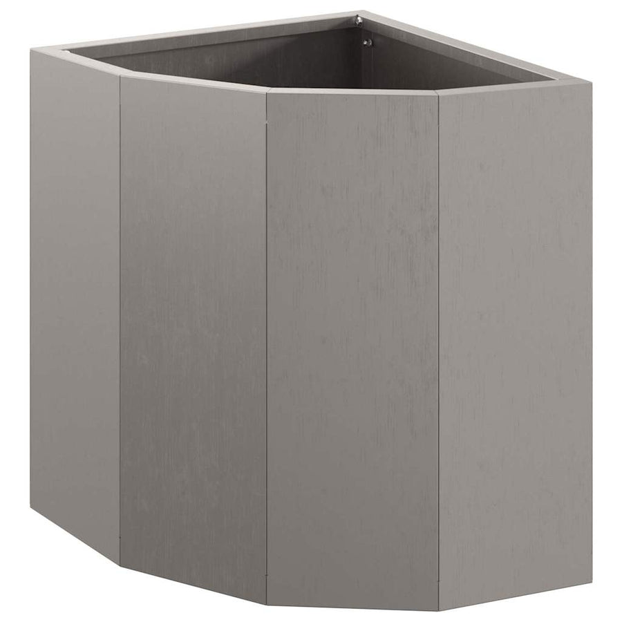 Hoek Plantbak Roestig 30 x 30 x 35 cm Cortenstaal