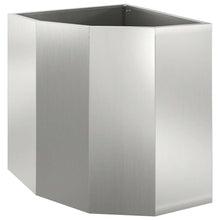Hoek Plantbak Zilver 45 x 45 x 50 cm Gegalvaniseerd staal