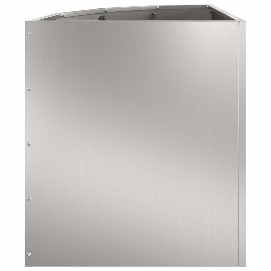 Hoek Plantbak Zilver 45 x 45 x 50 cm Gegalvaniseerd staal