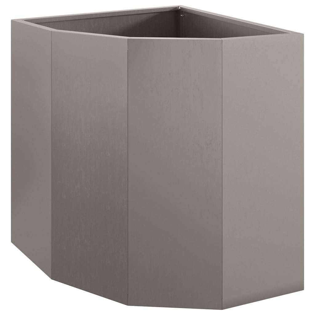 Hoek Plantbak Roestig 45 x 45 x 50 cm