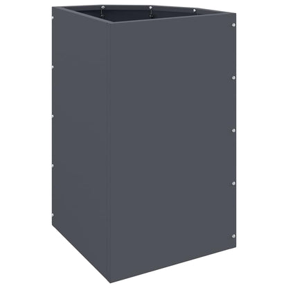 Hoek Plantbak Antraciet 30 x 30 x 50 cm Staal