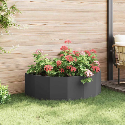 Plantenbak Zwart 120 x 60 x 35 cm Staal