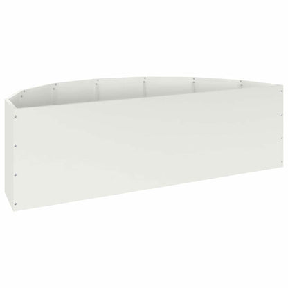 Plantenbak Wit 120 x 60 x 35 cm Staal
