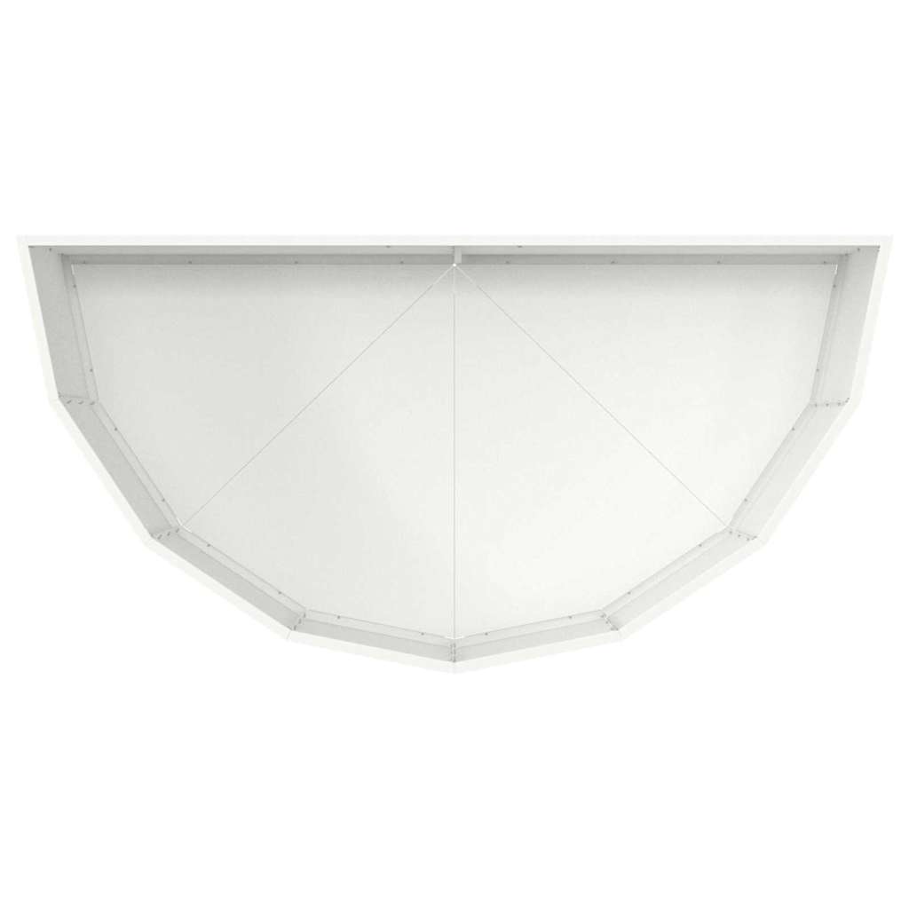 Plantenbak Wit 120 x 60 x 35 cm Staal