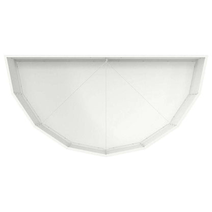 Plantenbak Wit 120 x 60 x 35 cm Staal