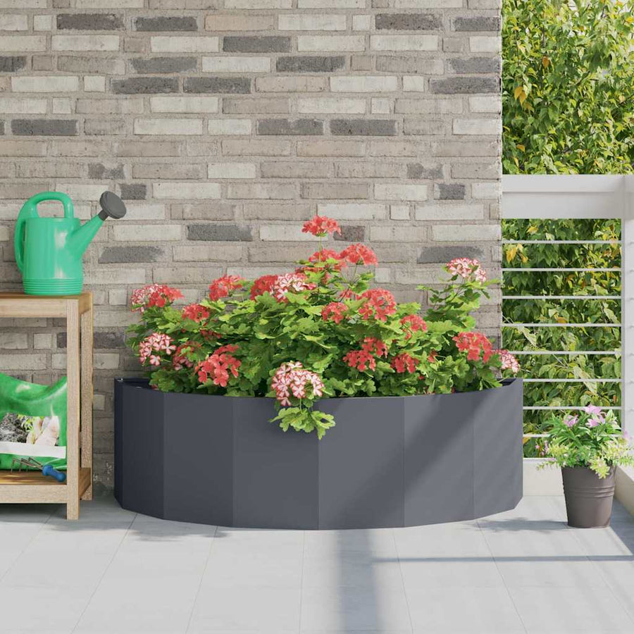 Plantenbak Antraciet 120 x 60 x 35 cm Staal