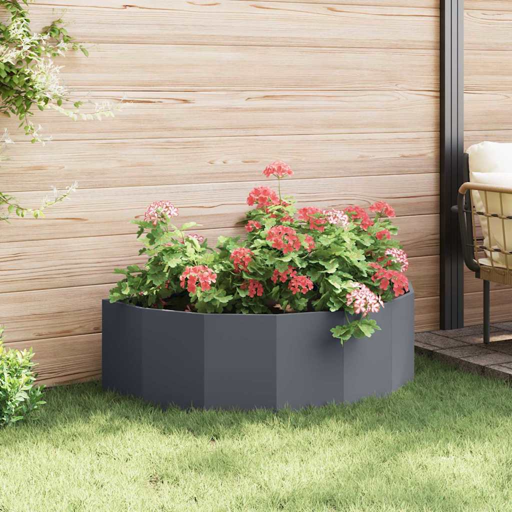 Plantenbak Antraciet 120 x 60 x 35 cm Staal
