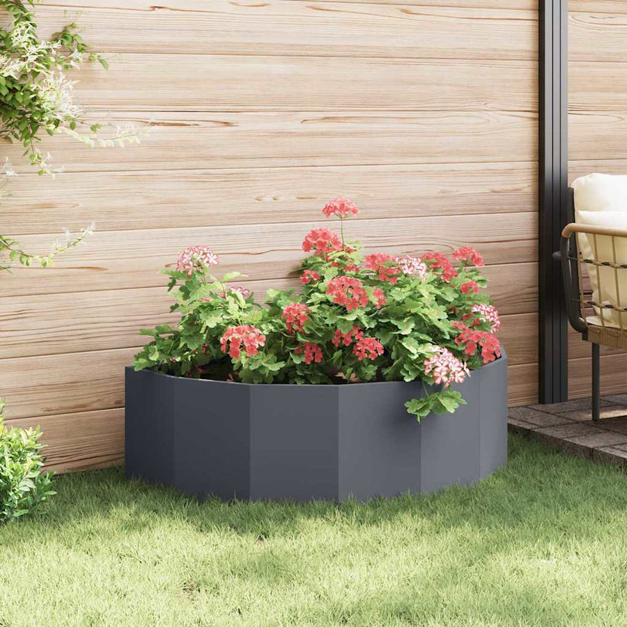 Plantenbak Antraciet 120 x 60 x 35 cm Staal