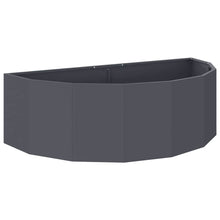 Plantenbak Antraciet 120 x 60 x 35 cm Staal
