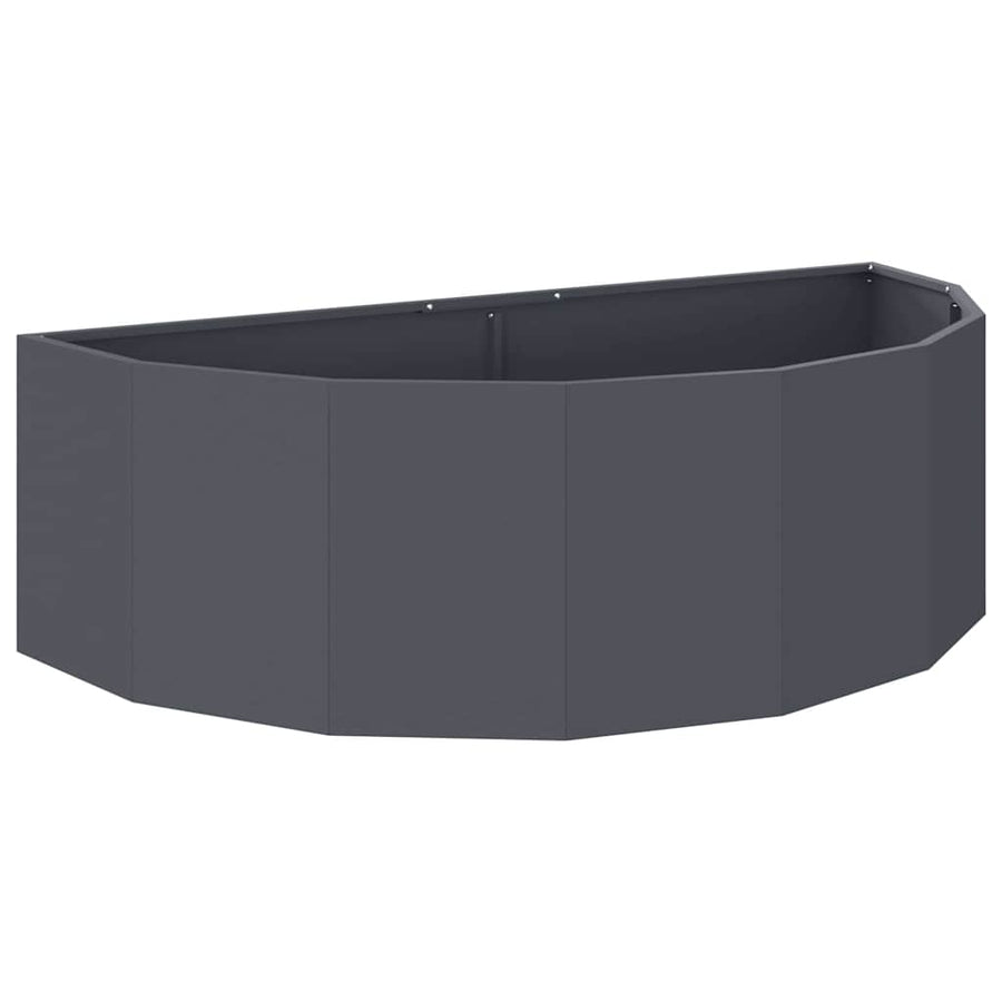 Plantenbak Antraciet 120 x 60 x 35 cm Staal