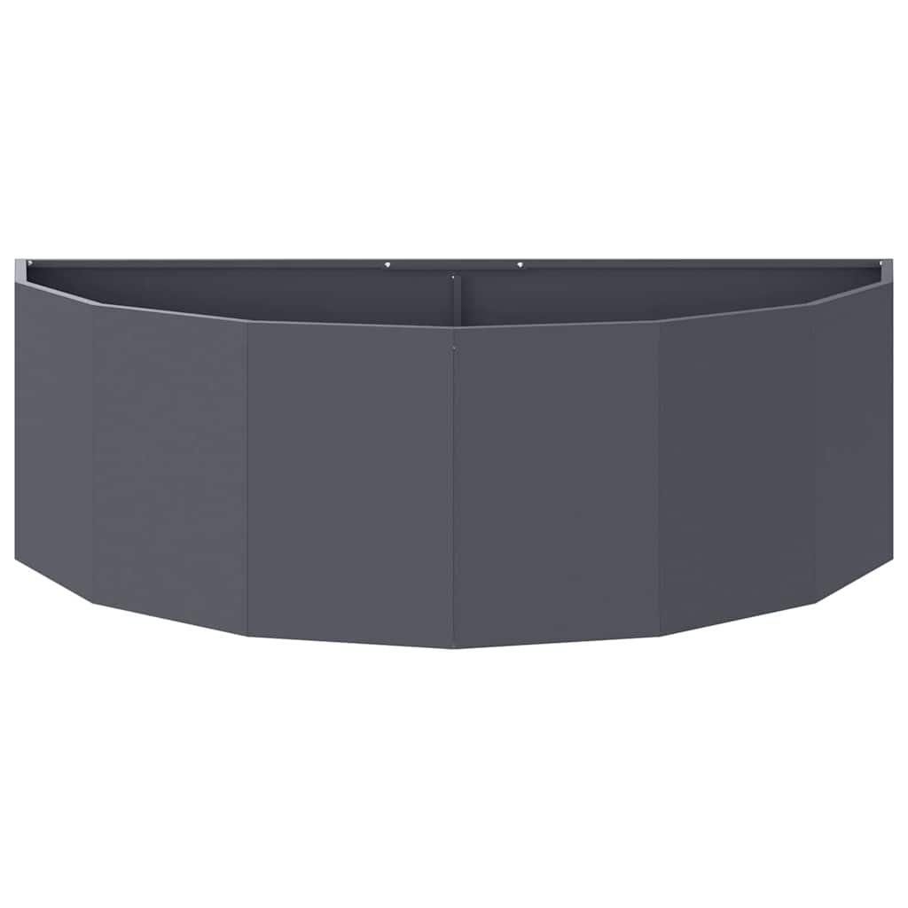Plantenbak Antraciet 120 x 60 x 35 cm Staal