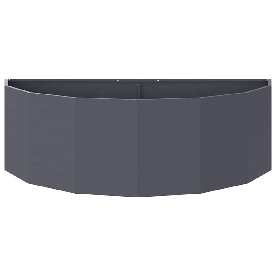 Plantenbak Antraciet 120 x 60 x 35 cm Staal