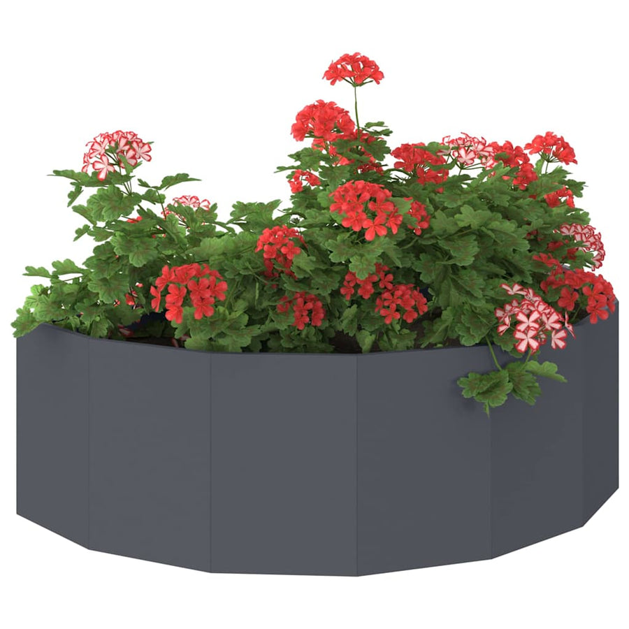 Plantenbak Antraciet 120 x 60 x 35 cm Staal
