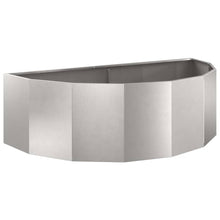 Plantenbak Zilver 120 x 60 x 35 cm Roestvrij staal