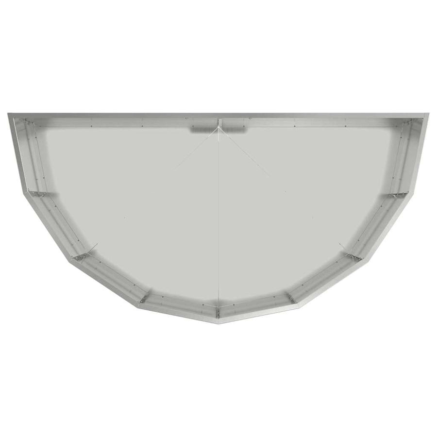 Plantenbak Zilver 120 x 60 x 35 cm Gegalvaniseerd staal