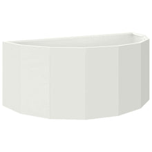 Plantenbak Wit 90 x 45 x 35 cm Staal