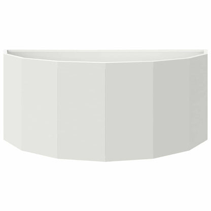 Plantenbak Wit 90 x 45 x 35 cm Staal