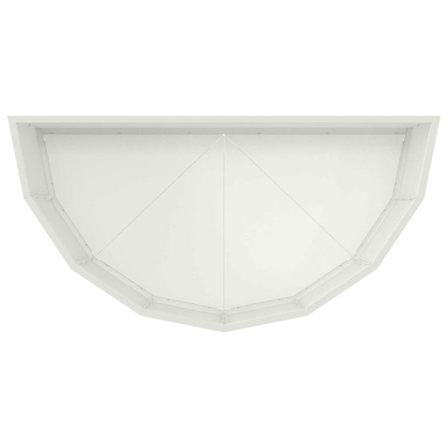Plantenbak Wit 90 x 45 x 35 cm Staal