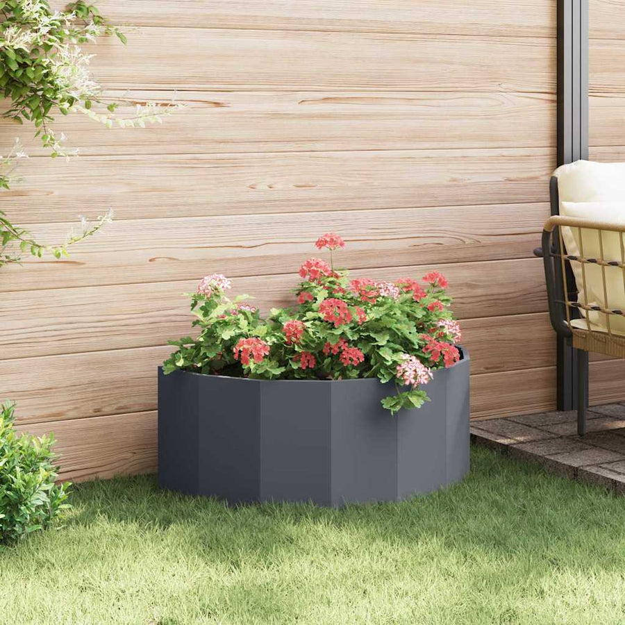 Plantenbak Antraciet 90 x 45 x 35 cm Staal