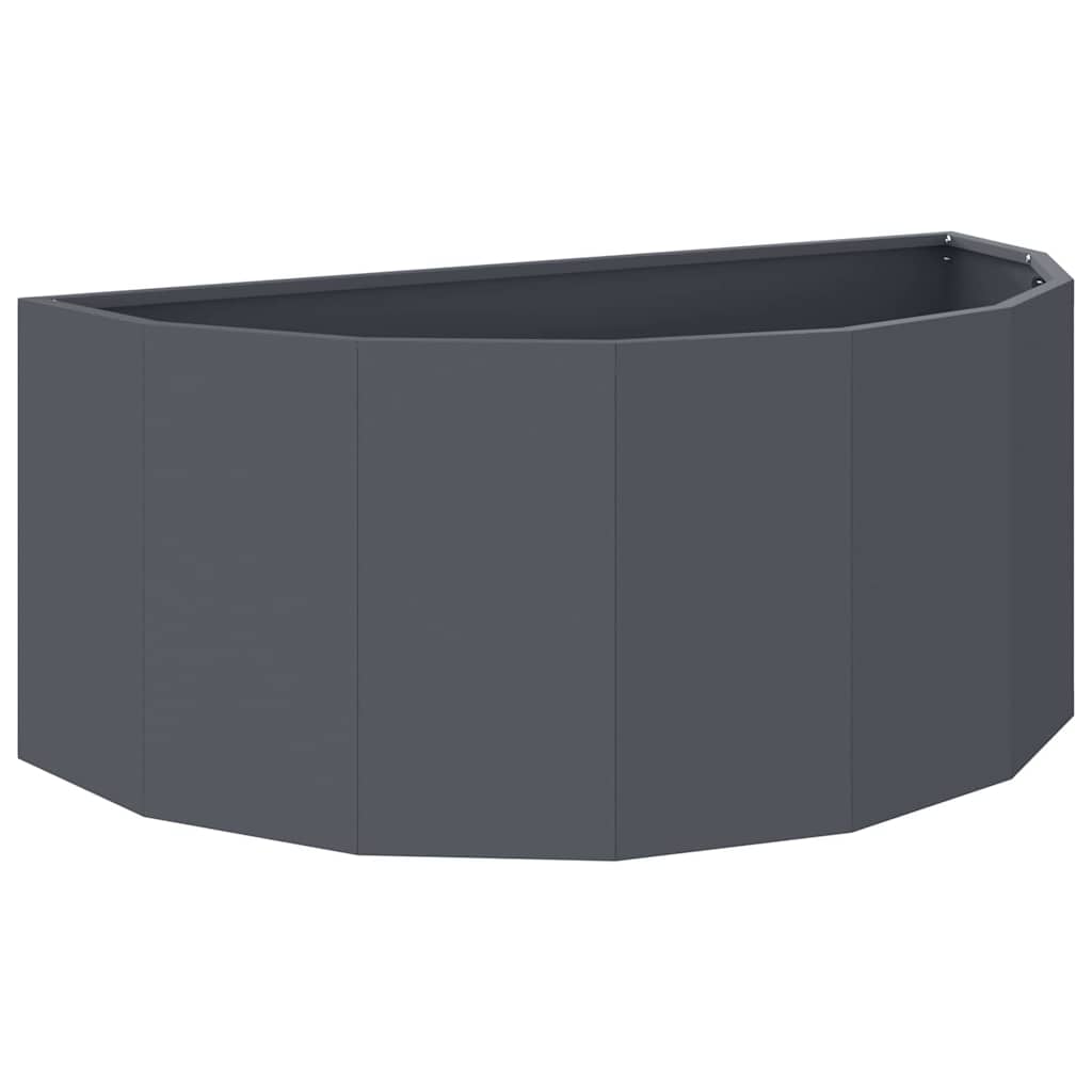 Plantenbak Antraciet 90 x 45 x 35 cm Staal
