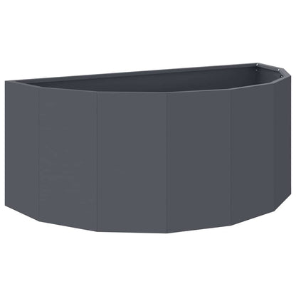 Plantenbak Antraciet 90 x 45 x 35 cm Staal