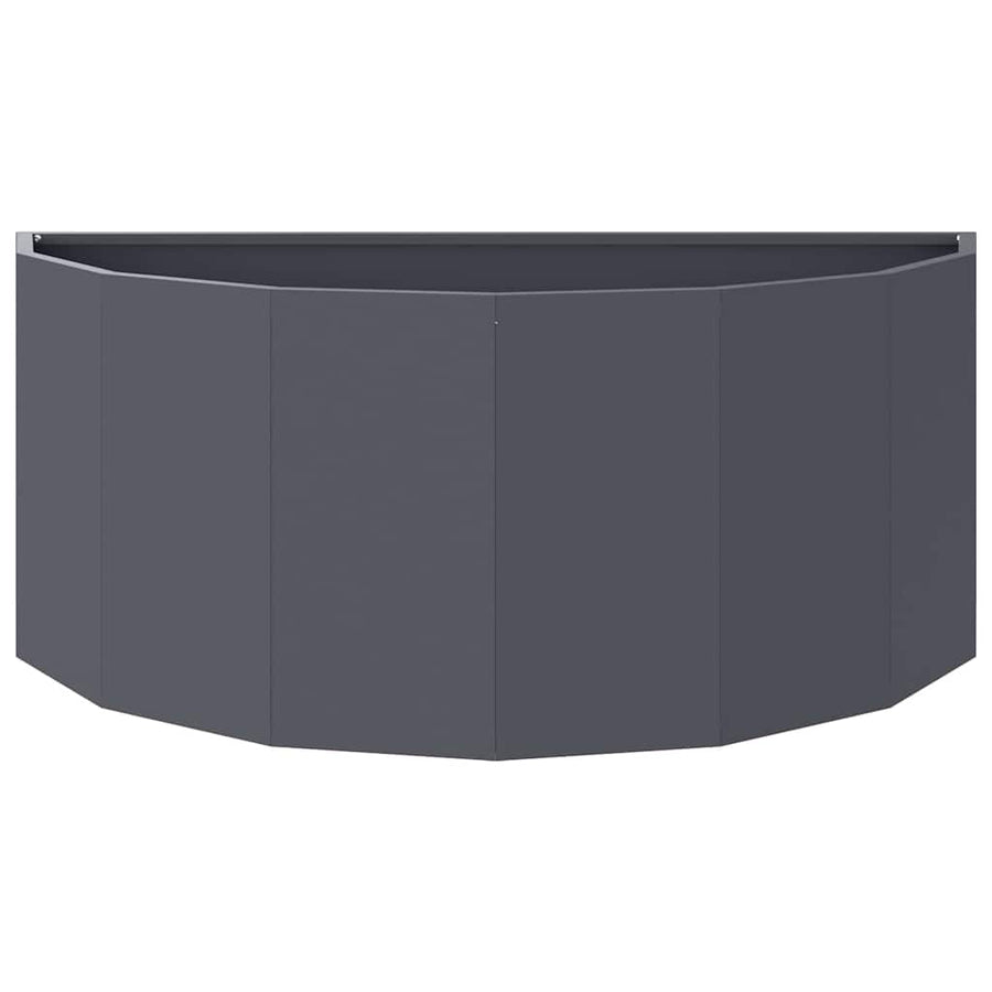 Plantenbak Antraciet 90 x 45 x 35 cm Staal