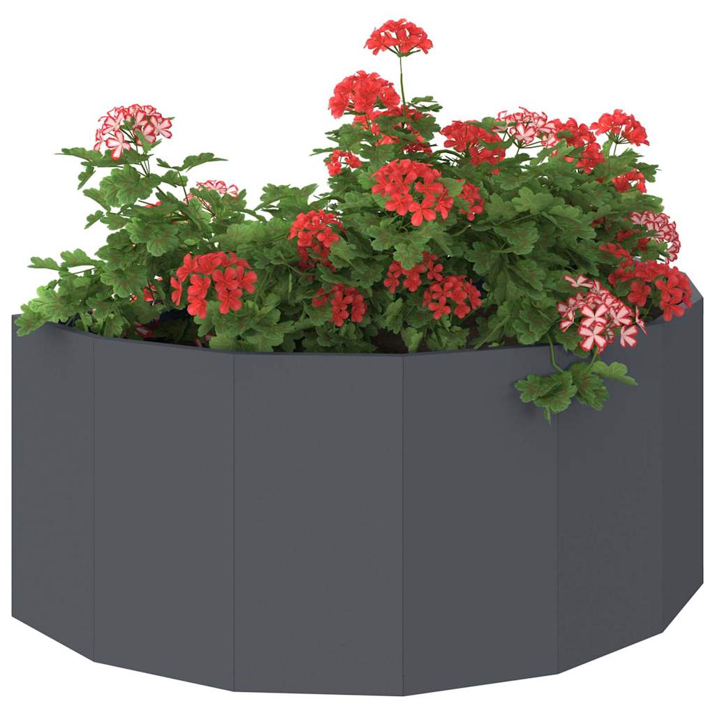 Plantenbak Antraciet 90 x 45 x 35 cm Staal