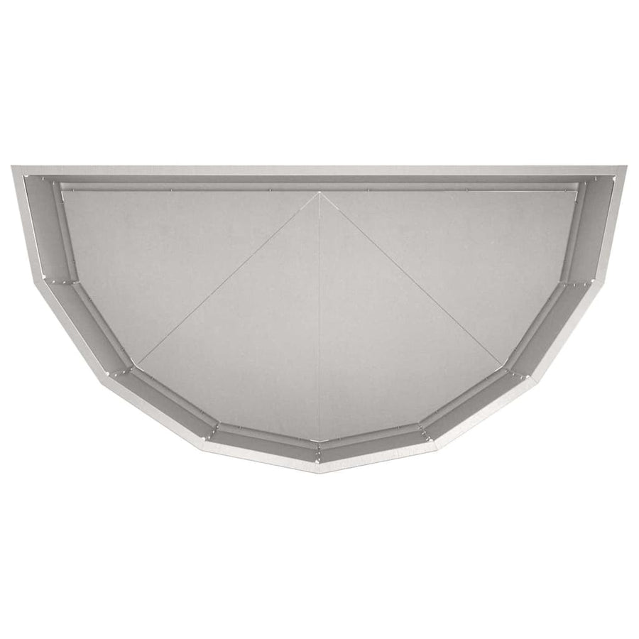 Plantenbak Zilver 90 x 45 x 35 cm Roestvrij staal