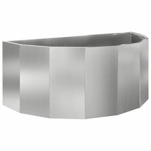 Plantenbak Zilver 90 x 45 x 35 cm Gegalvaniseerd staal